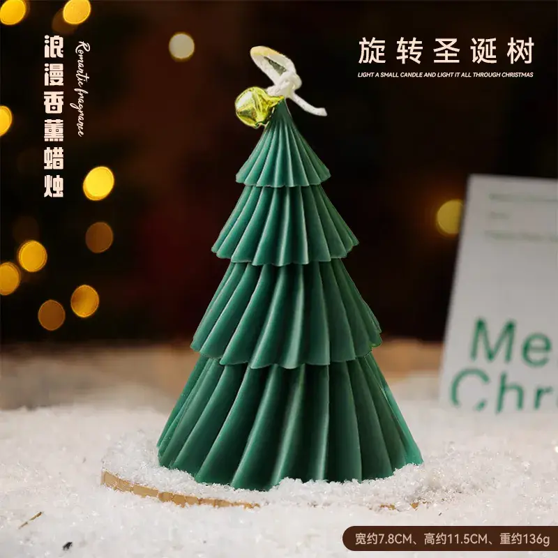 New Christmas Scented Candle Gift Box Wholesale Fragrance Decoration Atmosphere Creative Souvenir - Image 2
