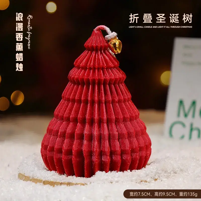 New Christmas Scented Candle Gift Box Wholesale Fragrance Decoration Atmosphere Creative Souvenir - Image 4