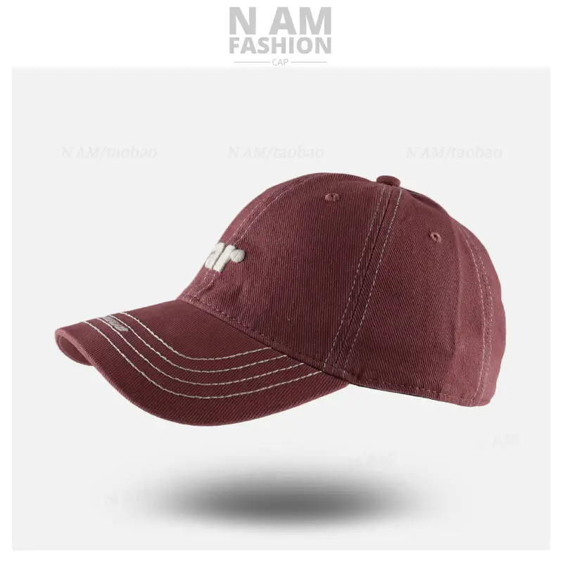 Women Gray Letter Embroidered Baseball Cap Small — feature 14