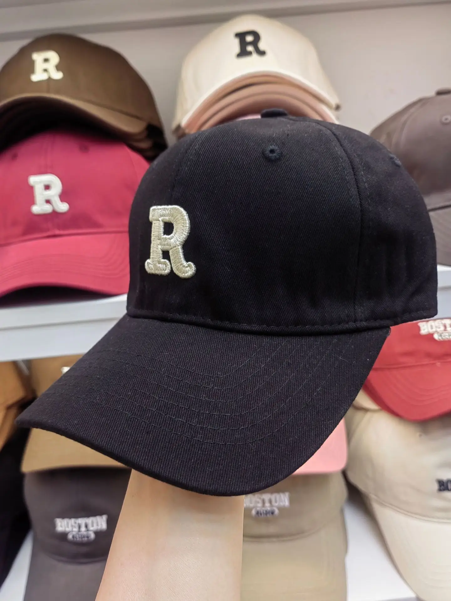 Women R-Letter Baseball Cap Spring Summer Korean Style - Image 5
