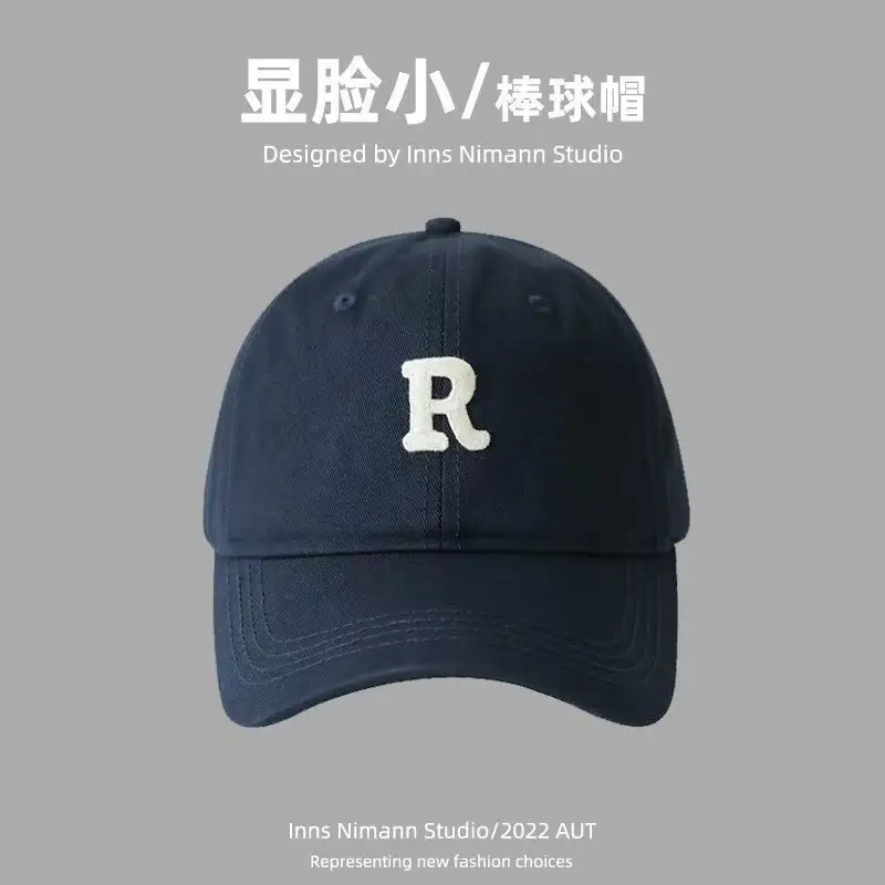Women R-Letter Baseball Cap Spring Summer Korean Style - Image 6
