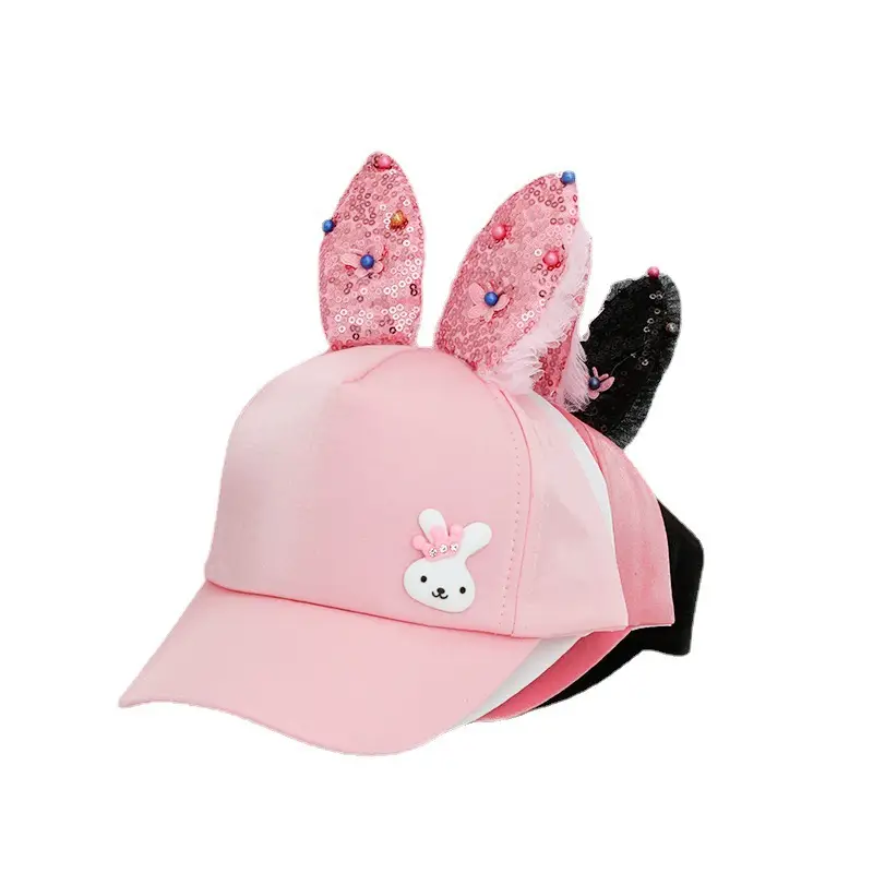 Pink Sun Hat for Boys Girls Baby Cap Sunscreen - Image 8