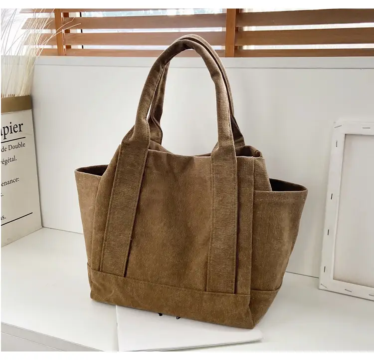 Blue Canvas Cross-Border Women's Shoulder Bag 2023 — feature 29