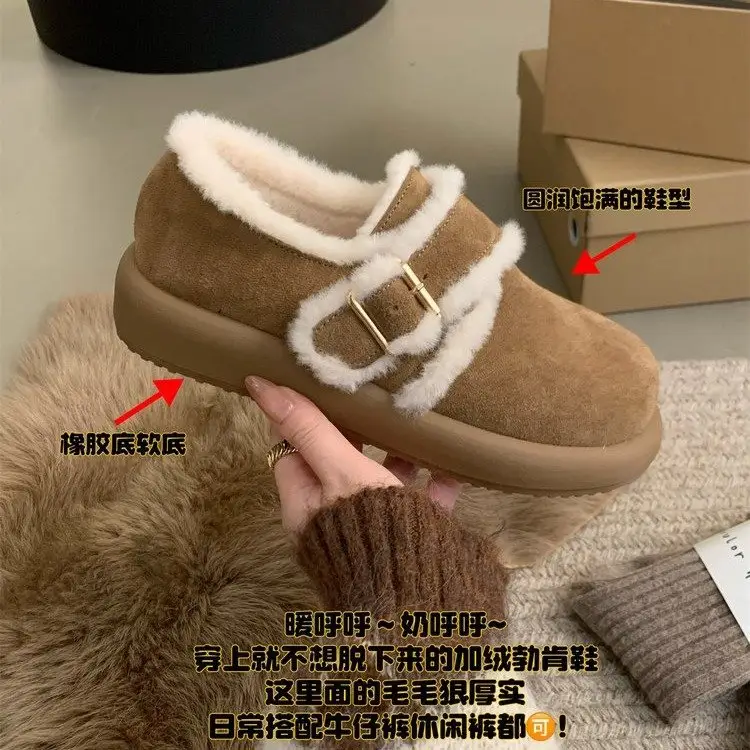 Women's Fleece Lined Birkenth Snow Shoes Autumn Winter - Image 4