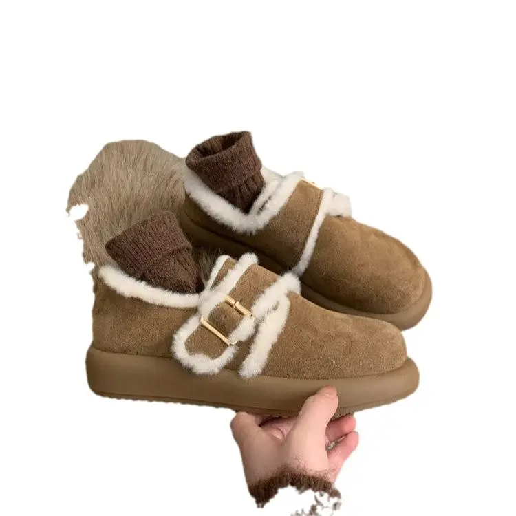 Women's Fleece Lined Birkenth Snow Shoes Autumn Winter - Image 7