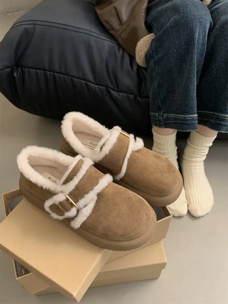 Women's Fleece Lined Birkenth Snow Shoes Autumn Winter — feature 11
