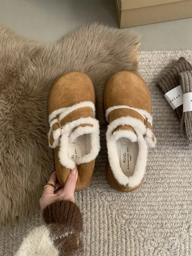 Women's Fleece Lined Birkenth Snow Shoes Autumn Winter — feature 17