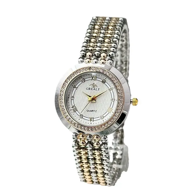 Grealy Export Diamond Watch for Ladies Quartz Bracelet - Image 17