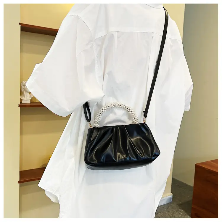 Green Pearl Handle Women's Shoulder Bag 2022 — feature 17