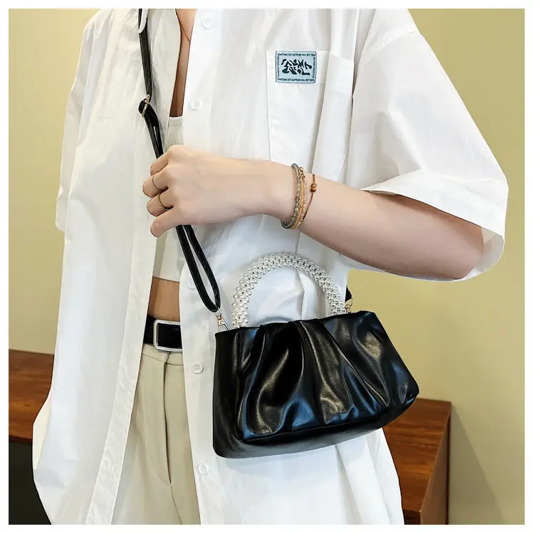 Green Pearl Handle Women's Shoulder Bag 2022 — feature 18