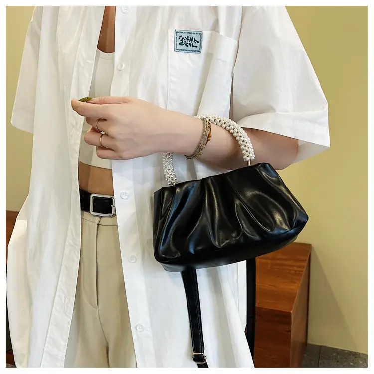 Green Pearl Handle Women's Shoulder Bag 2022 — feature 19
