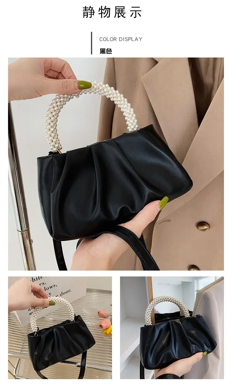Green Pearl Handle Women's Shoulder Bag 2022 — feature 20