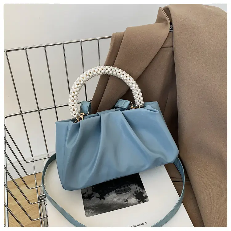 Green Pearl Handle Women's Shoulder Bag 2022 — feature 27