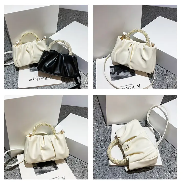 Green Pearl Handle Women's Shoulder Bag 2022 — feature 7