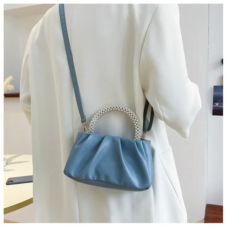 Green Pearl Handle Women's Shoulder Bag 2022 — feature 8