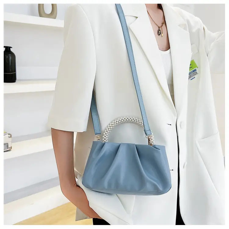 Green Pearl Handle Women's Shoulder Bag 2022 — feature 9