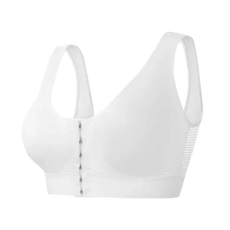 Cross-Border Front-Breasted Sports Bra Plus Size Running Shockproof - Image 2