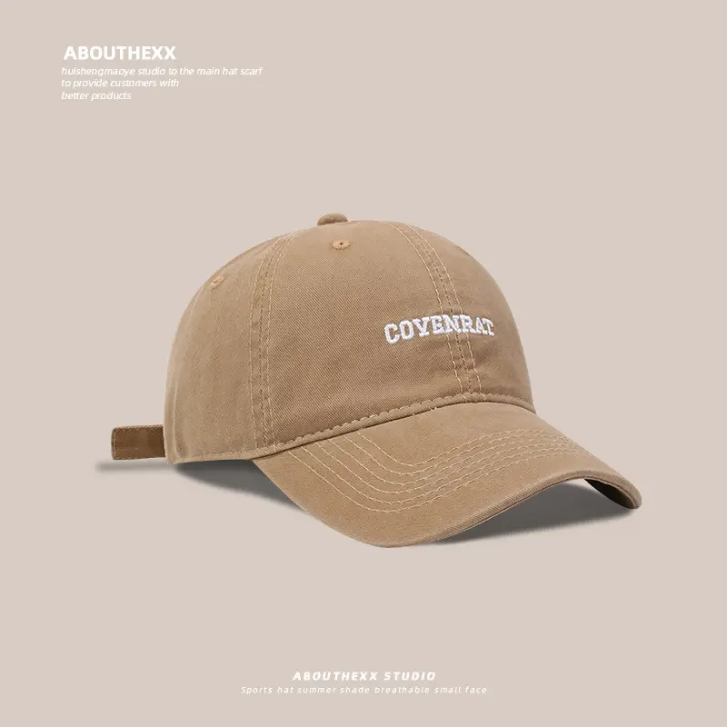 Men's Purple Embroidered Baseball Cap with Double Embroidery
