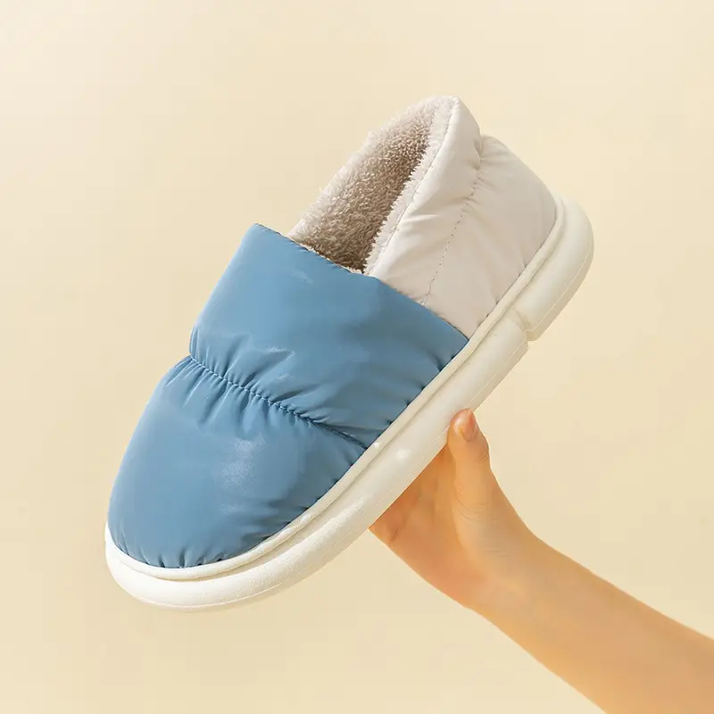 Pink Moon Shaped Women's Winter Slippers Thick Non-Slip - Image 17