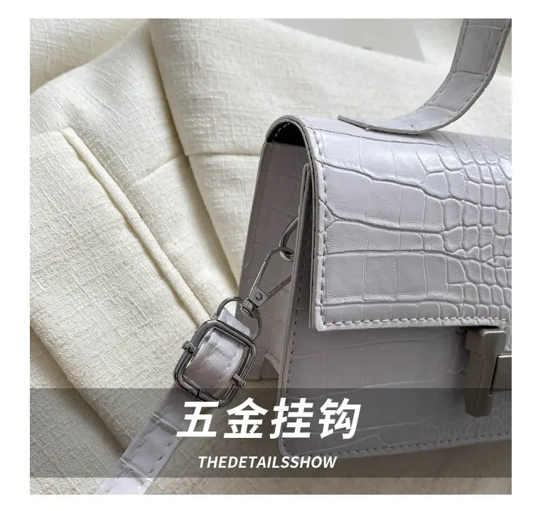 Black Croc Leather Crossbody Bag for Women 2023 — feature 20