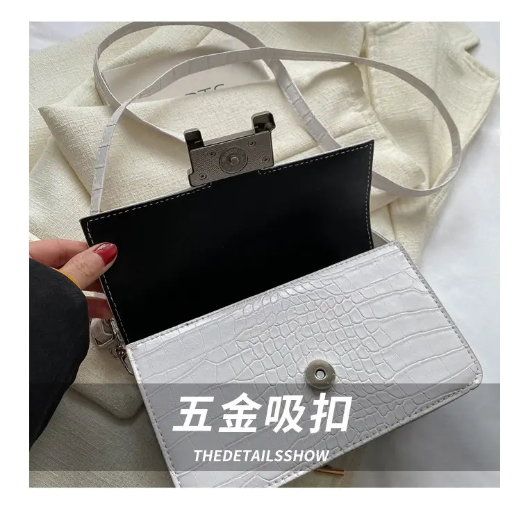 Black Croc Leather Crossbody Bag for Women 2023 — feature 21