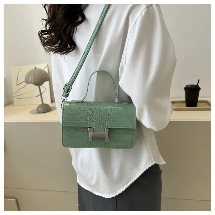 Black Croc Leather Crossbody Bag for Women 2023 — feature 26
