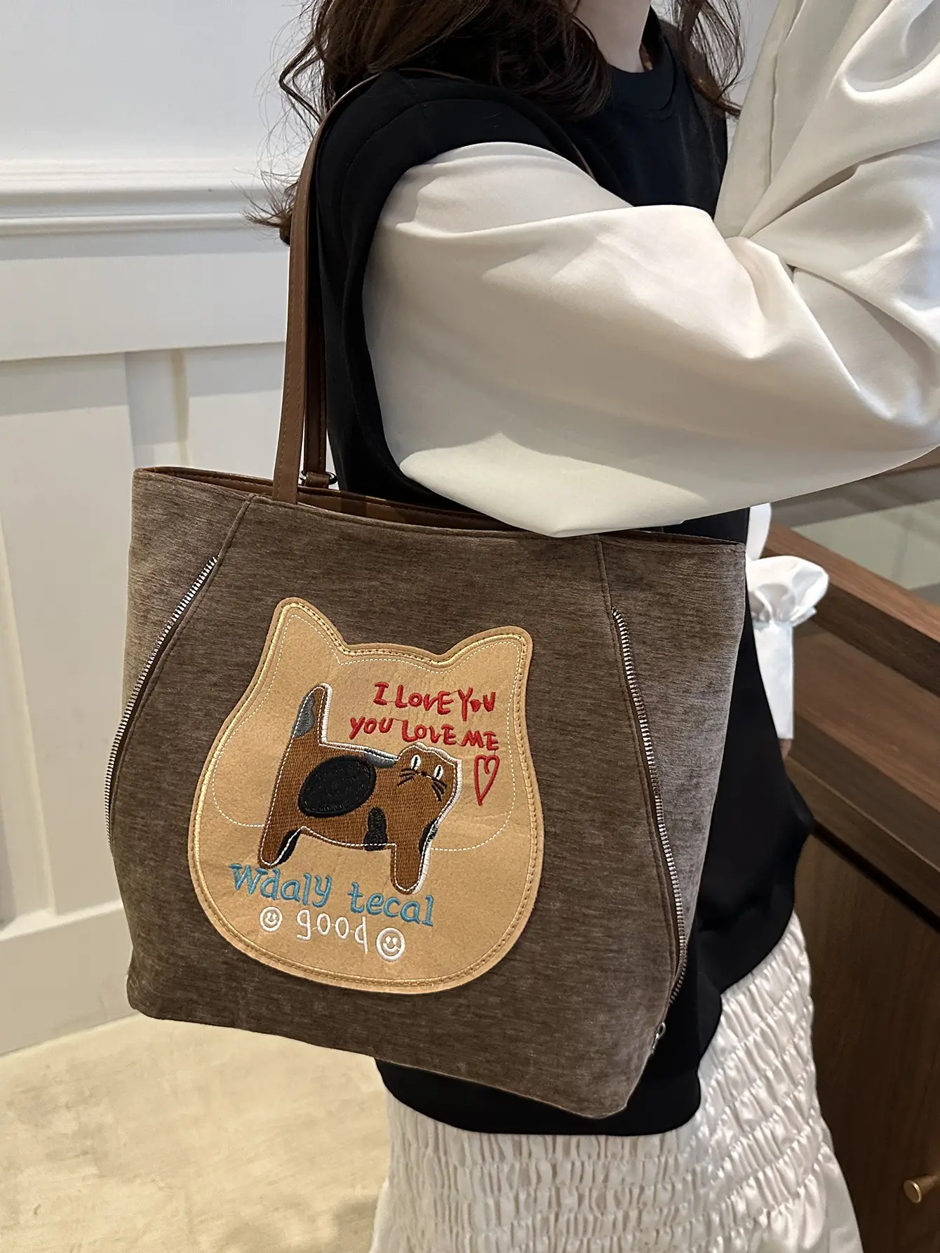 Cute Girl Large Capacity Shoulder Bag for Women 2025 - Image 6