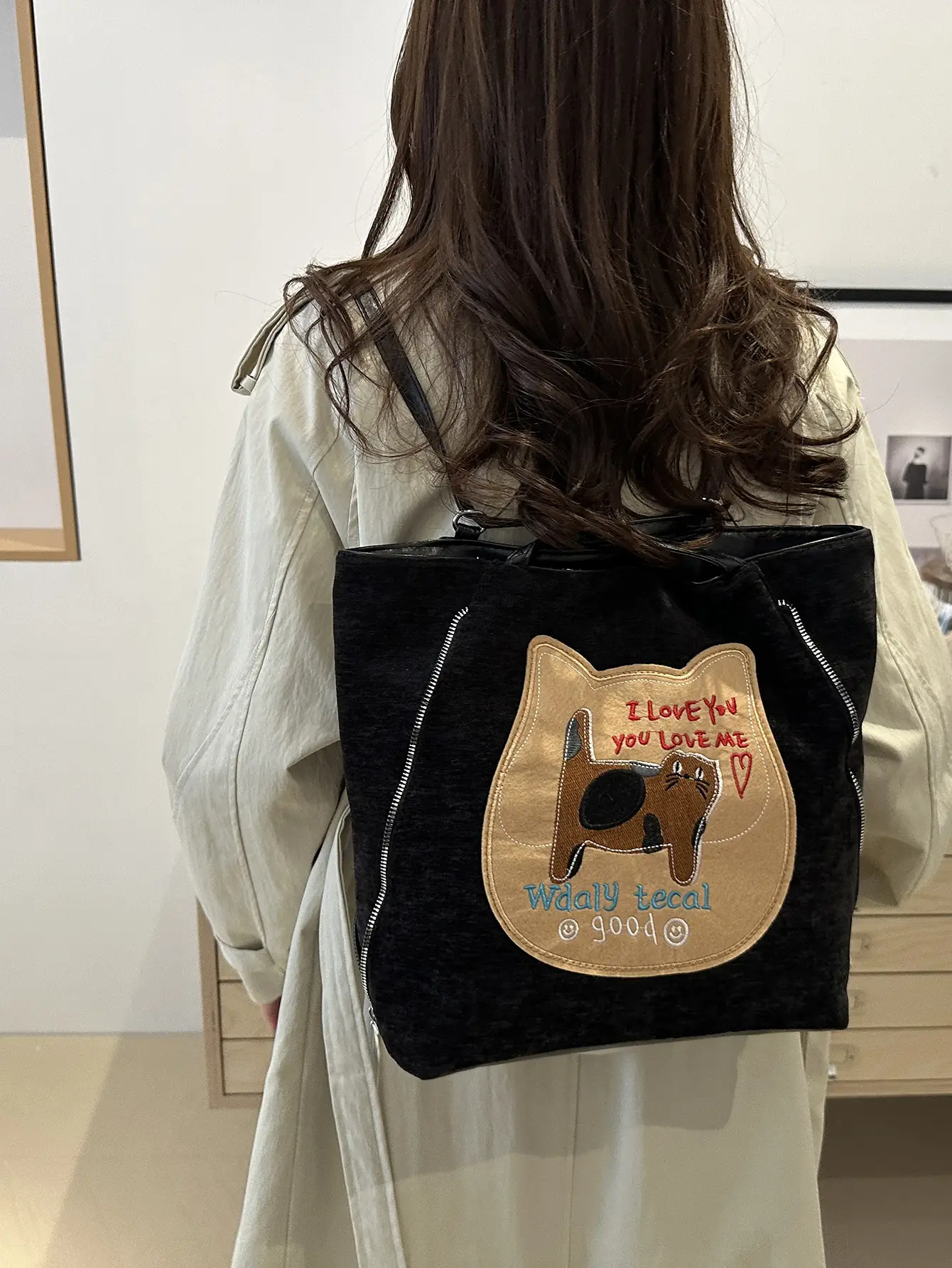 Cute Girl Large Capacity Shoulder Bag for Women 2025 - Image 8