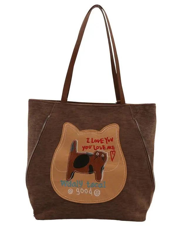 Cute Girl Large Capacity Shoulder Bag for Women 2025 - Image 9