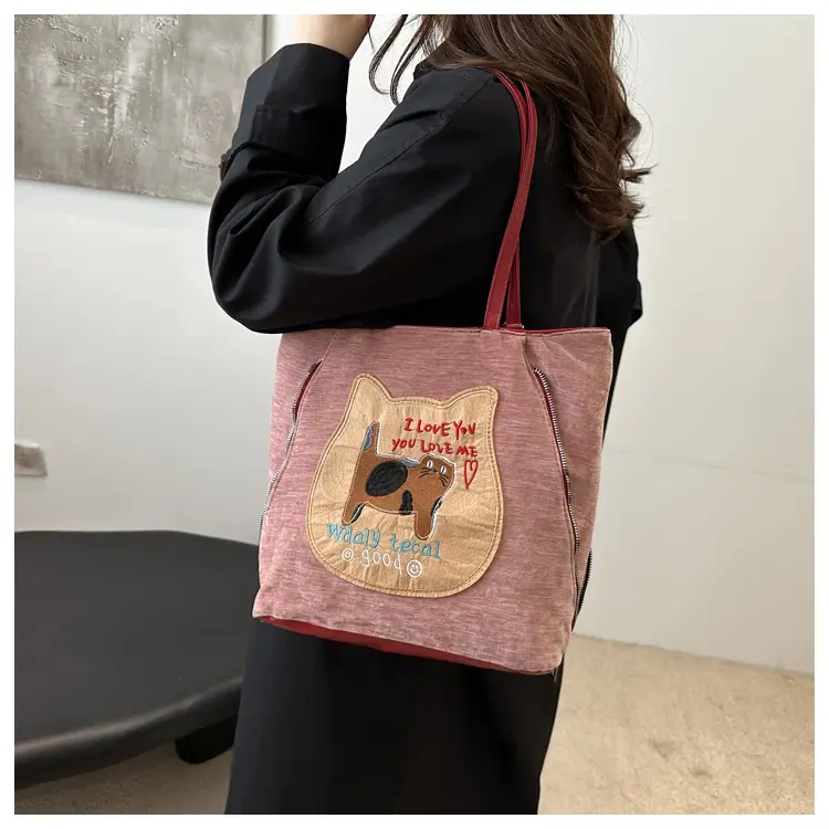 Cute Girl Large Capacity Shoulder Bag for Women 2025 — feature 11