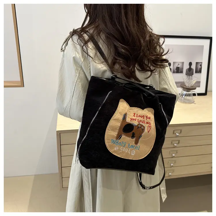 Cute Girl Large Capacity Shoulder Bag for Women 2025 — feature 15