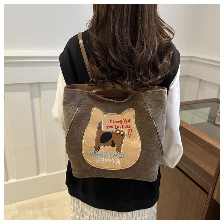 Cute Girl Large Capacity Shoulder Bag for Women 2025 — feature 8
