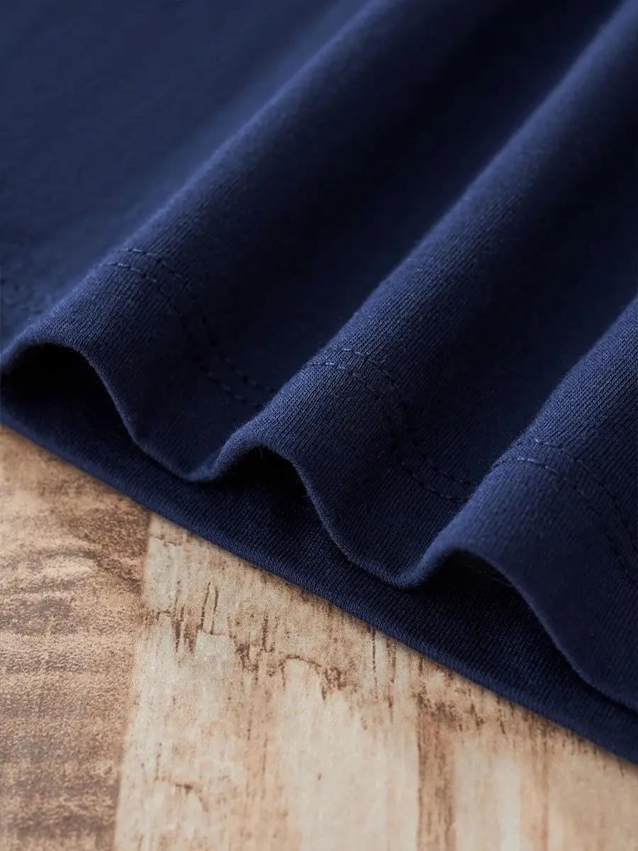 Blue Striped Long Sleeve T-Shirt for Boys Winter - Image 6