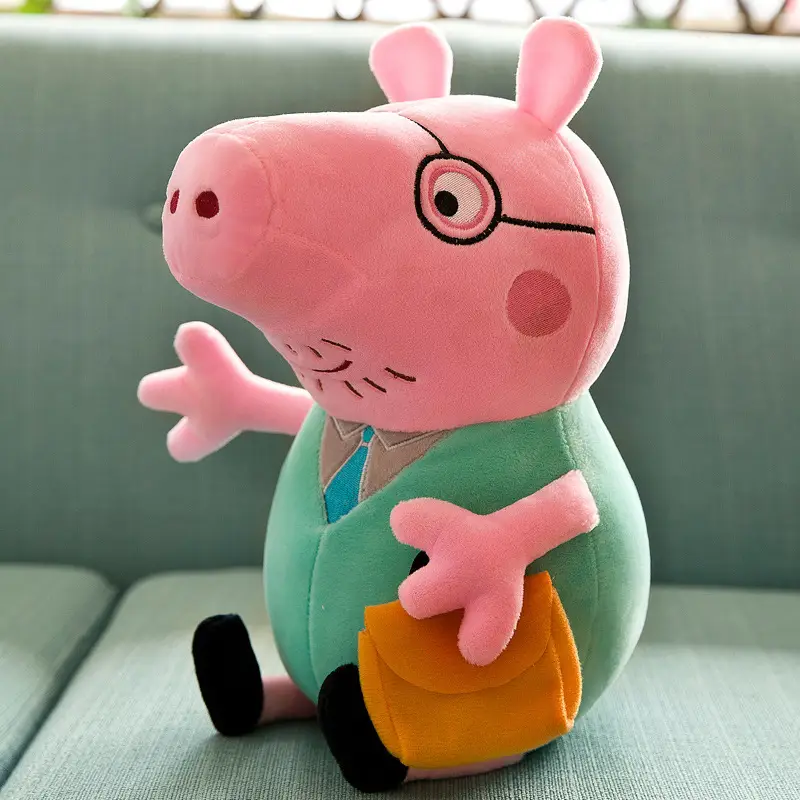 Paige Doll George Plush Toy Cute Cartoon Pig Doll Dinosaur Teddy Bear Pillow Gifts for Boys and Girls