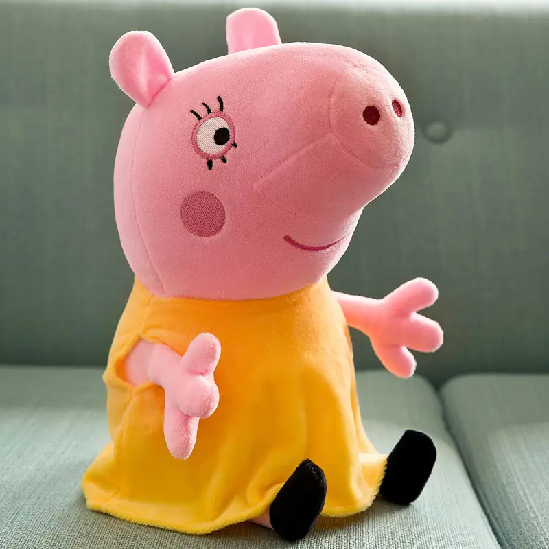 Paige Doll George Plush Toy Cute Cartoon Pig Doll Dinosaur Teddy Bear Pillow Gifts for Boys and Girls