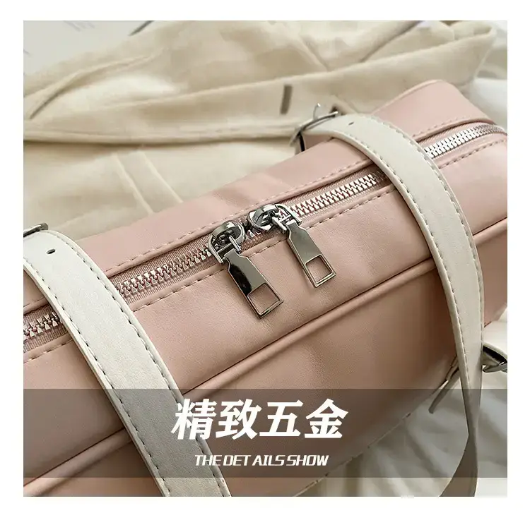 New Niche Blue Patchwork Shoulder Bag for Women — feature 9