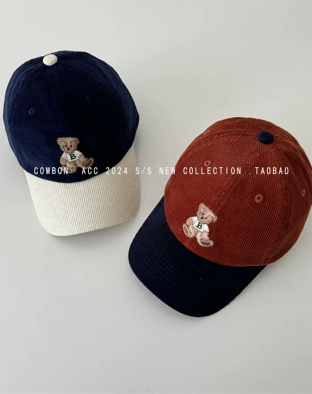 Cute Bear Cap Women Autumn Winter Corduroy Jacket — feature 17