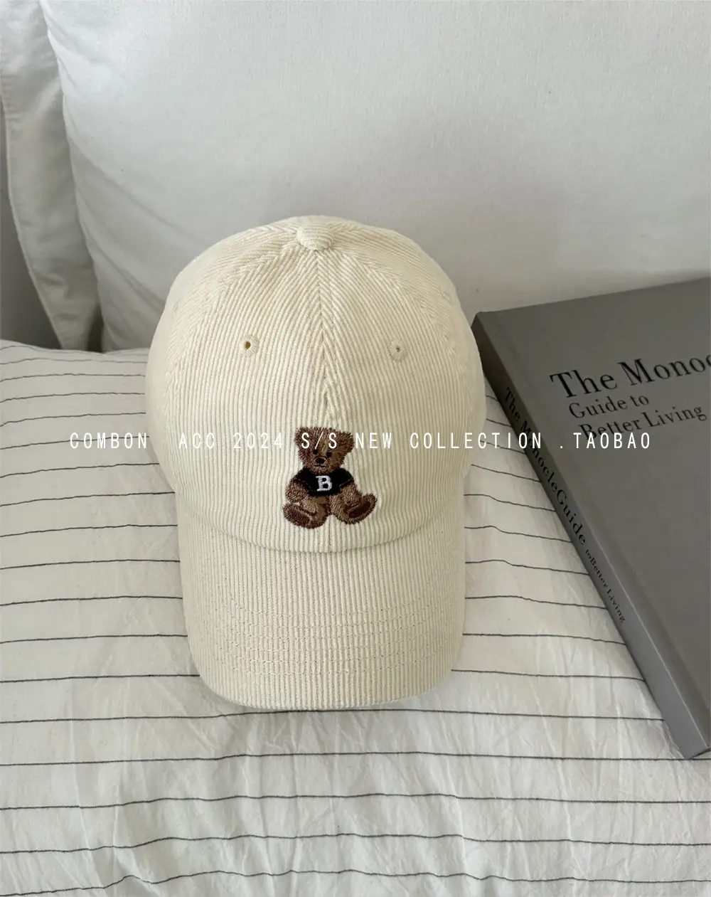 Cute Bear Cap Women Autumn Winter Corduroy Jacket - Image 2