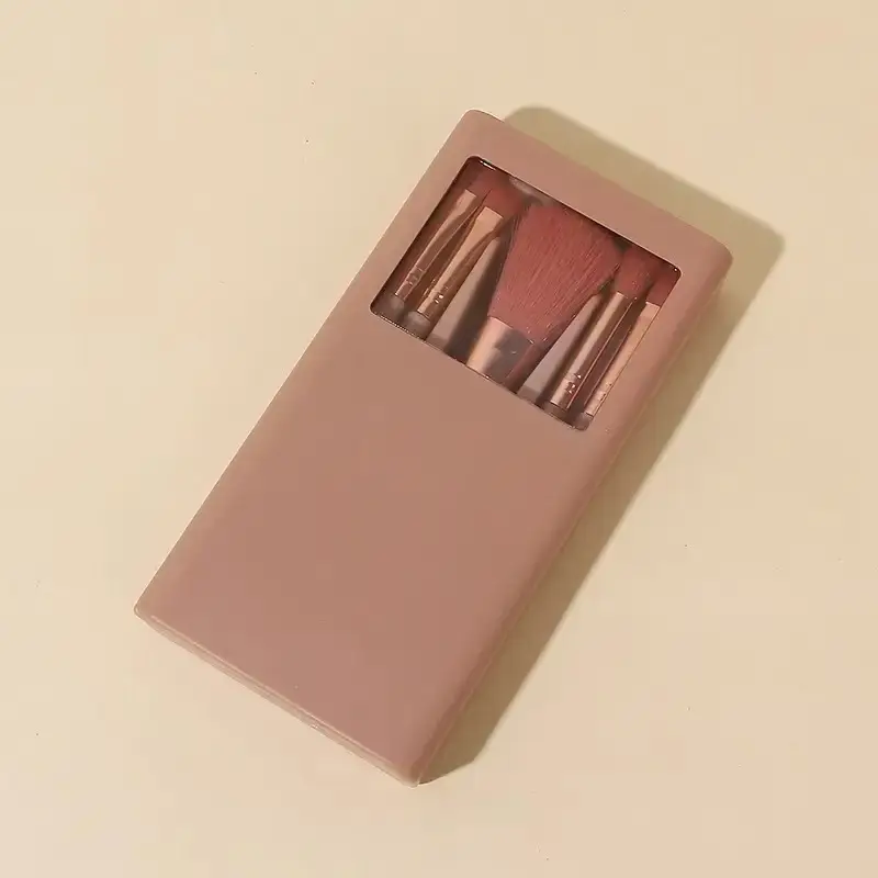 5 Pack Makeup Brush Set with Mirror & High Color Value — feature 4