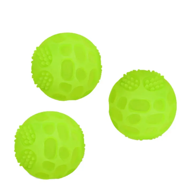 Cross-border Pet Toy Luminous Fluorescent Bouncing Ball Vocal Toy Pet Molar Decompression Artifact Dog Toy Ball