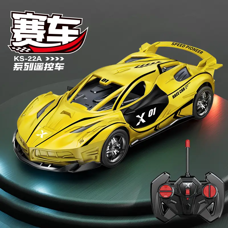 1:22 Kidsren's Remote Control Car Rechargeable Rc Electric Artificial Sports Car Racing Boy Drift Car 6-12 Years Old Toy