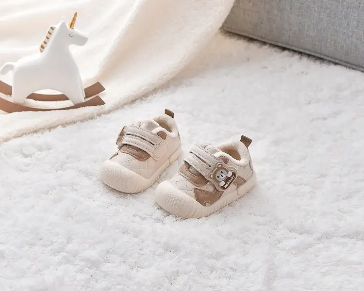 Baby Toddler Shoes Winter Fleece Non-Slip Kick Resistant — feature 14