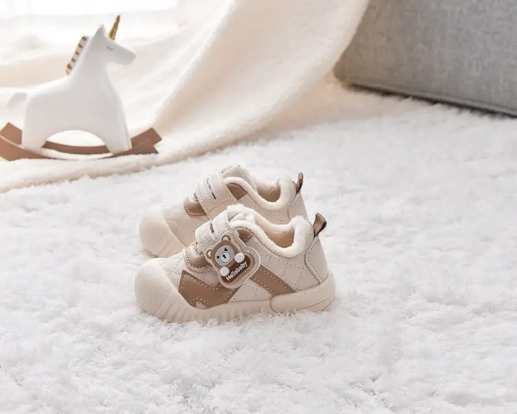 Baby Toddler Shoes Winter Fleece Non-Slip Kick Resistant — feature 17