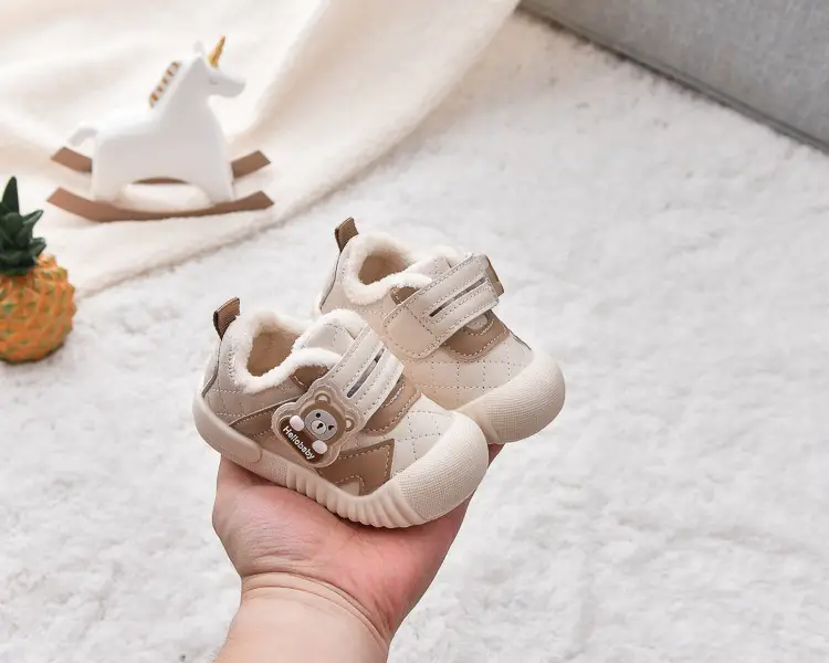 Baby Toddler Shoes Winter Fleece Non-Slip Kick Resistant — feature 18