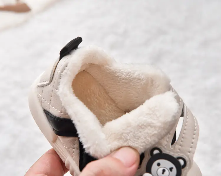 Baby Toddler Shoes Winter Fleece Non-Slip Kick Resistant — feature 24