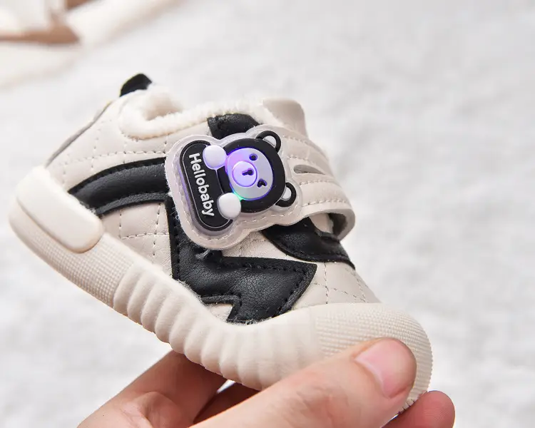 Baby Toddler Shoes Winter Fleece Non-Slip Kick Resistant — feature 26