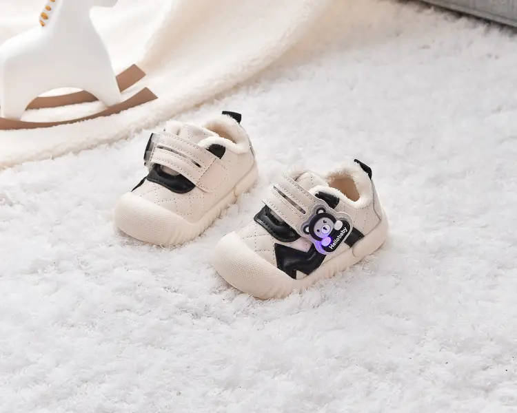 Baby Toddler Shoes Winter Fleece Non-Slip Kick Resistant — feature 27