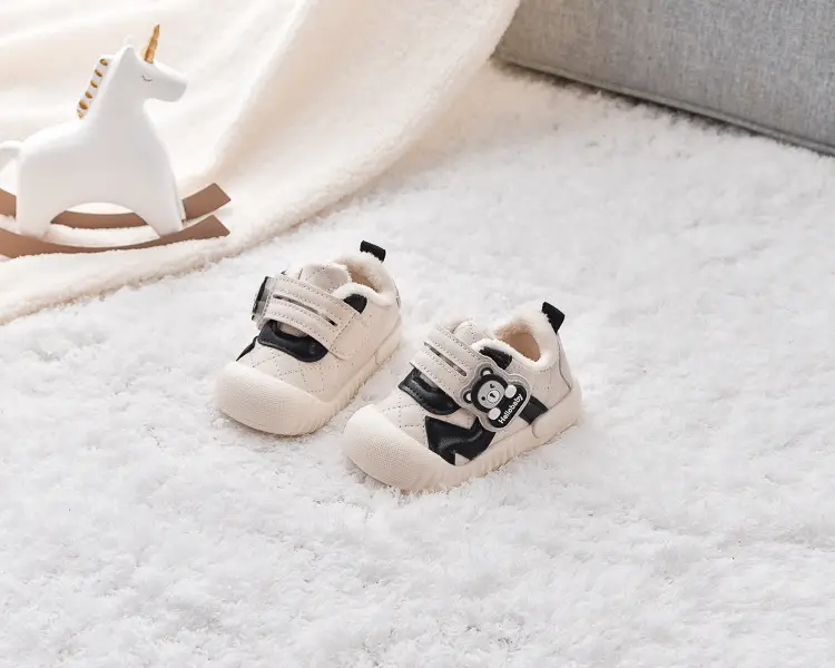 Baby Toddler Shoes Winter Fleece Non-Slip Kick Resistant — feature 4