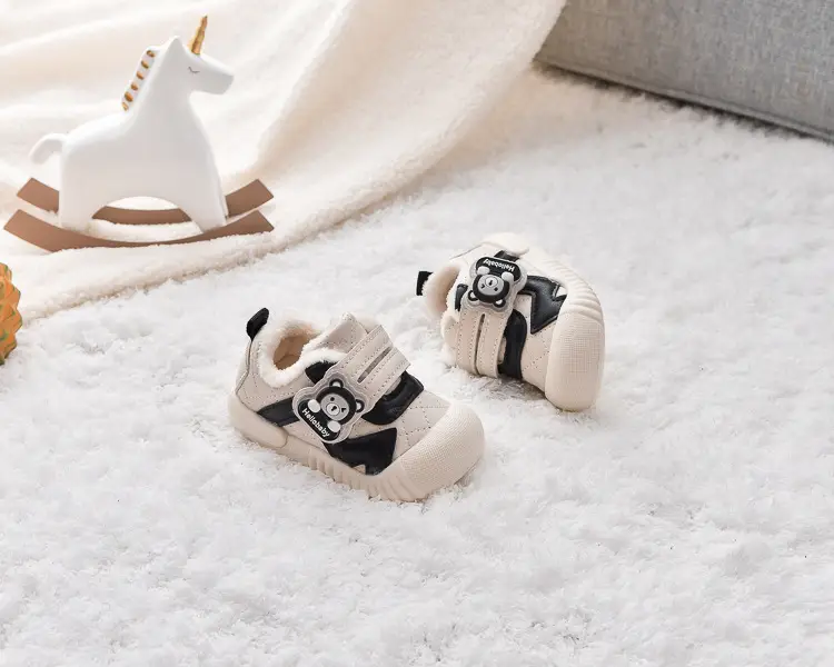 Baby Toddler Shoes Winter Fleece Non-Slip Kick Resistant — feature 5