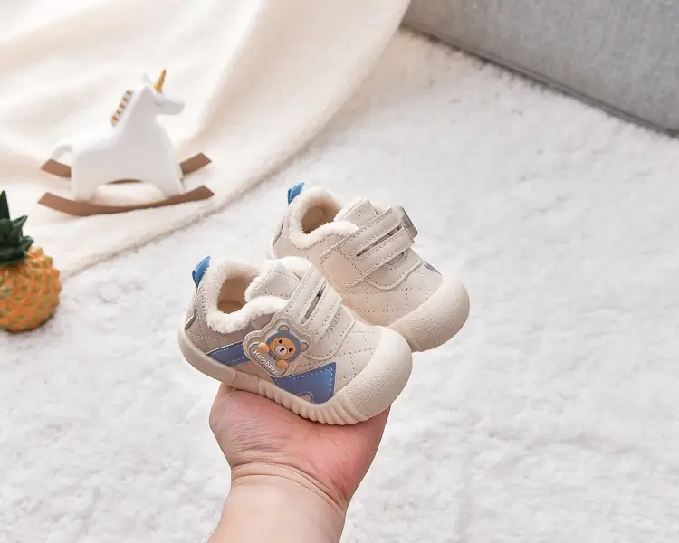 Baby Toddler Shoes Winter Fleece Non-Slip Kick Resistant — feature 9